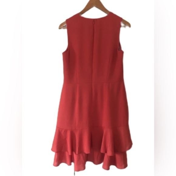 Ann Taylor Size 6 Sleeveless Bottom Ruffled Midi Dress - Picture 2 of 10